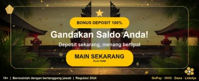 Bonus Selamat Datang Melimpah banner